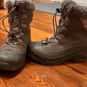 Columbia Girl Snow Boots Size 4